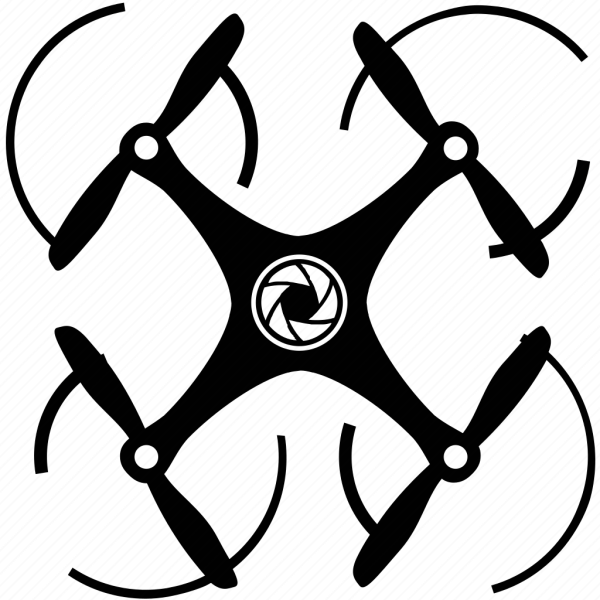 Квадрокоптер пиктограмма