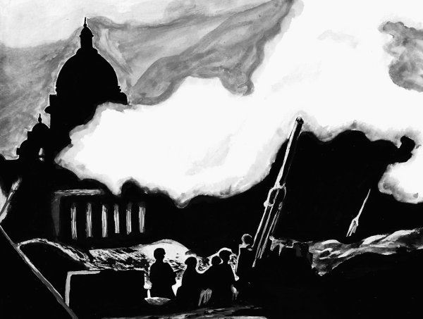 Ушин Андрей Алексеевич художник блокада