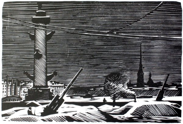 Блокадный Ленинград рисунки детей