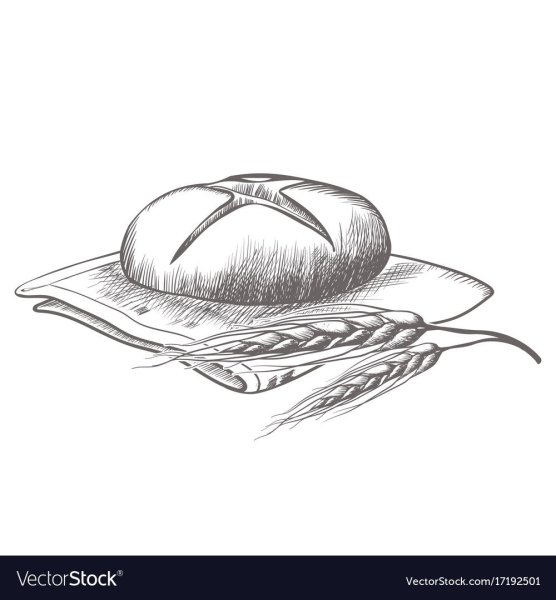 Каравай раскраска для детей