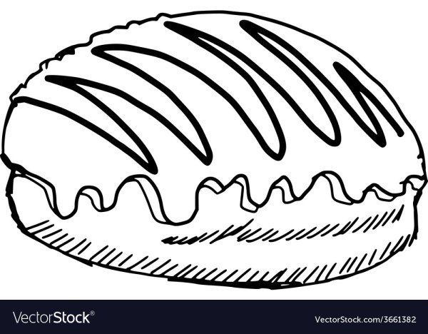 Раскраска хлеб