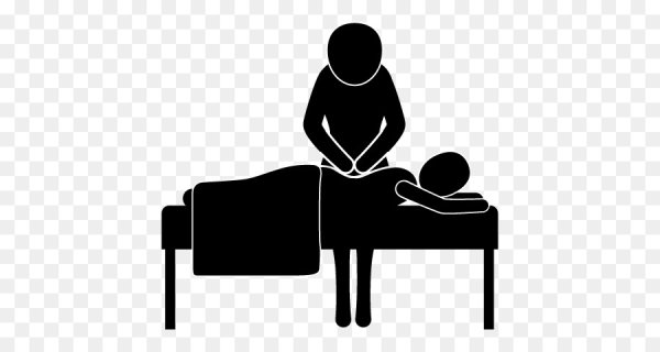 Силуэт массажиста