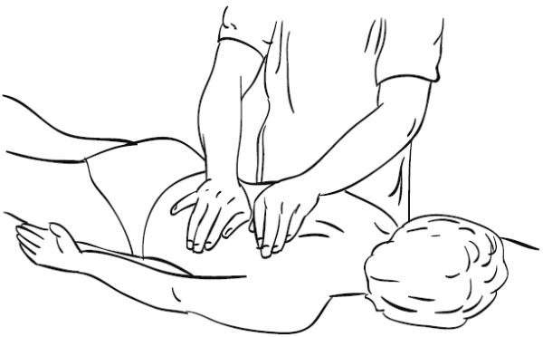 Массаж иллюстрация