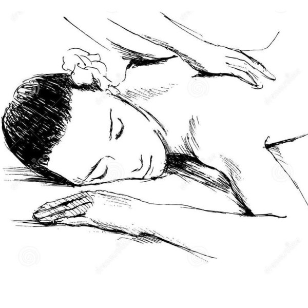 Массаж рисунок