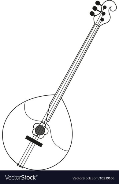 Домбра вектор