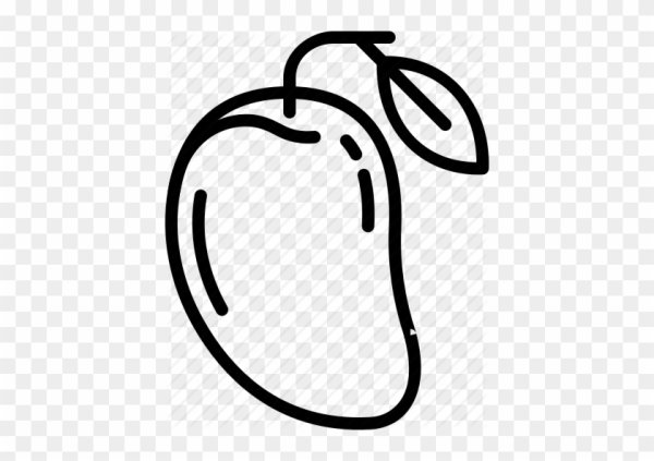 Манго раскраска