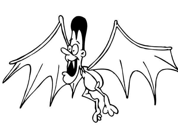 Раскраска вампир