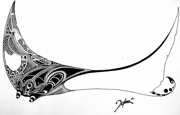 Скат стилизация