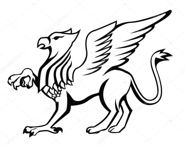 Графическое изображение грифона