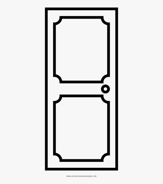 Трафарет на дверь