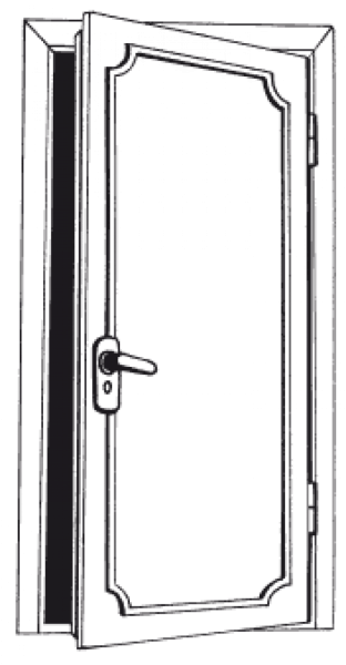 Дверь контур