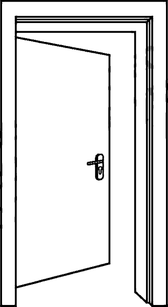 Дверь иллюстрация