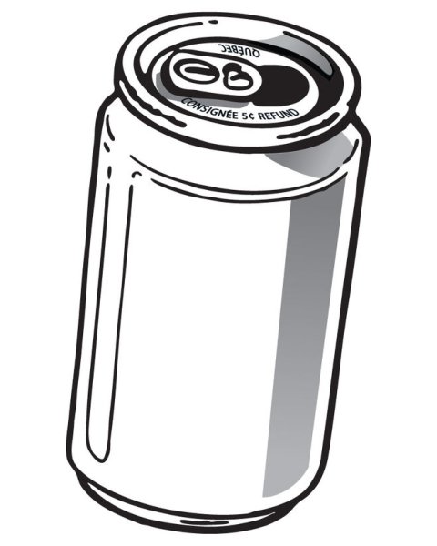 Алюминиевая банка газировки