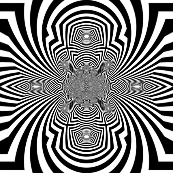 Фракталы черно белые