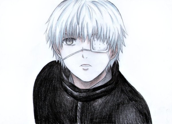 Канеки Кен в профиль