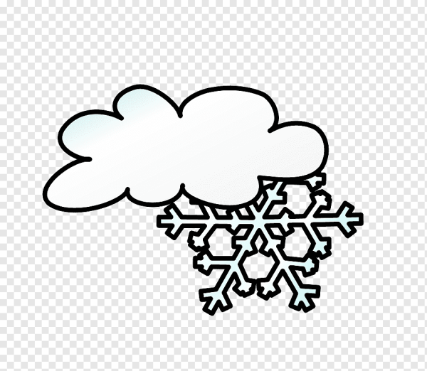 Снег раскраска для детей