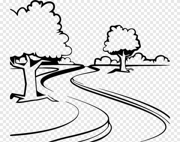 Раскраска речка для детей