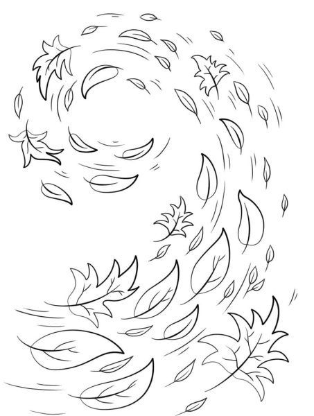 Гроза для срисовки карандашом