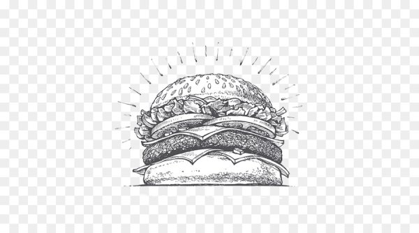 Стилизованный бургер