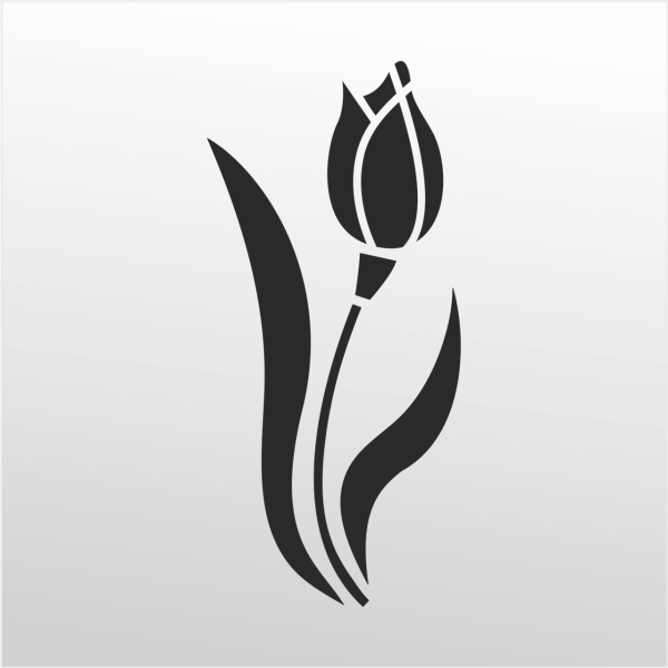 Стилизация тюльпана