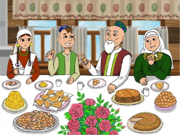 Эскиз скатерти