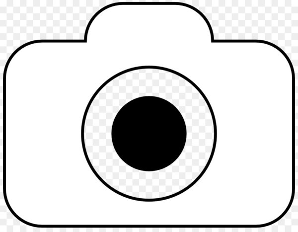 Значок камеры белый