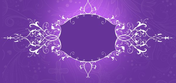 Сиреневый фон с узорами