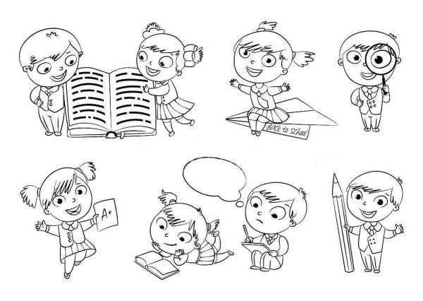 Рисунок школы карандашом для детей