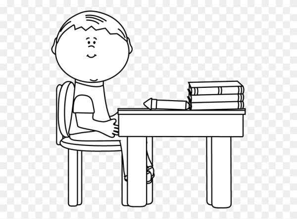 Парта раскраска