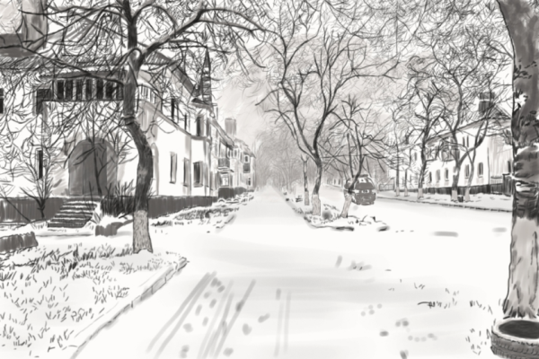 Раскраска. Зимние забавы