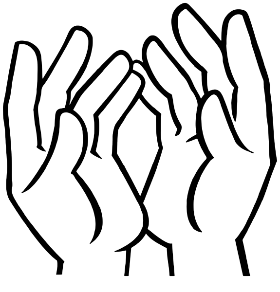 Ладонь раскраска