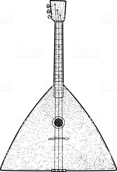 Балалайка контур