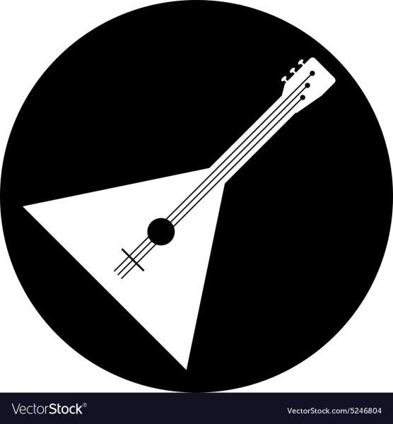 Балалайка раскраска для детей