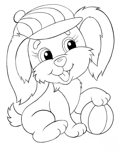 Животные для раскрашивания детям