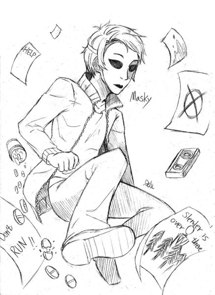 Раскраска безглазый Джек