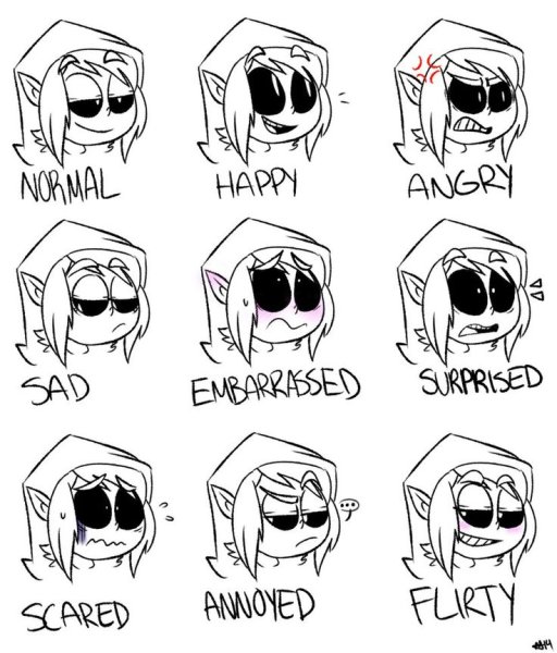 Раскраска крипипаста Джефф убийца