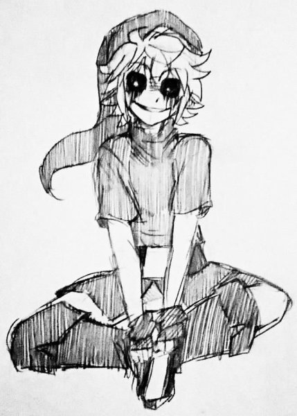 Крипипаста персонаж безглазый Джек