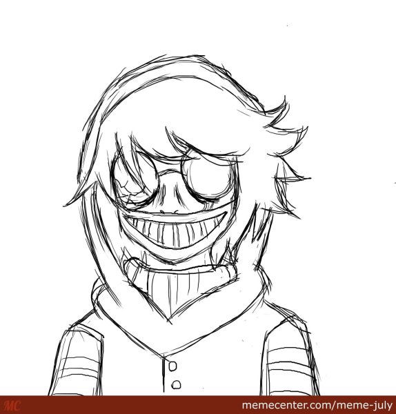 Нарисовать Безглазого Джека