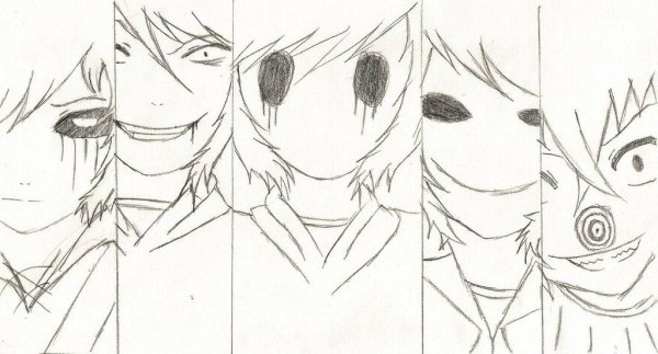 Крипипаста Джефф убийца арт