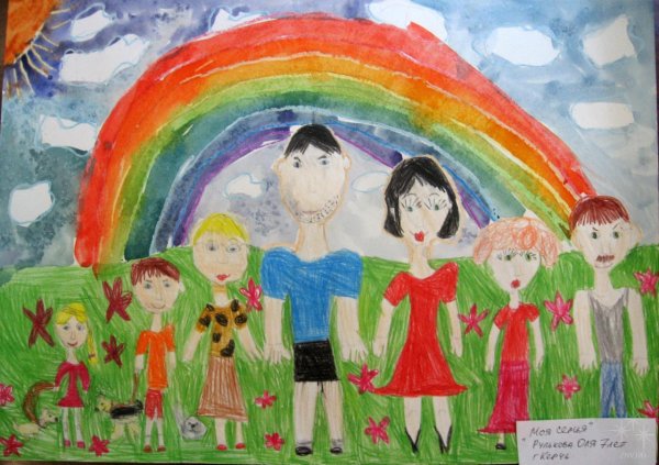 Моя семья моя Россия