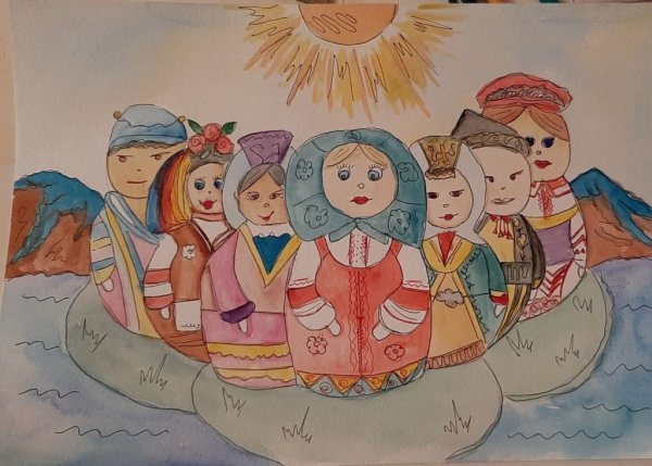 Народов дружная семья