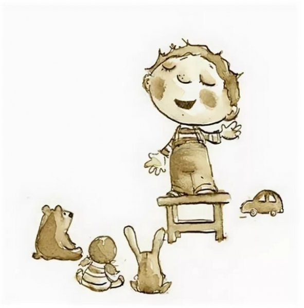 Карапузы на прозрачном фоне