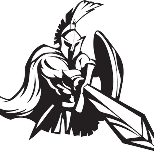 Трафарет Спартанец