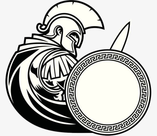 Щит гладиатора эскиз