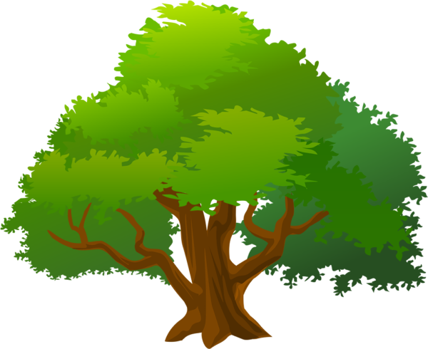 Мультяшные деревья