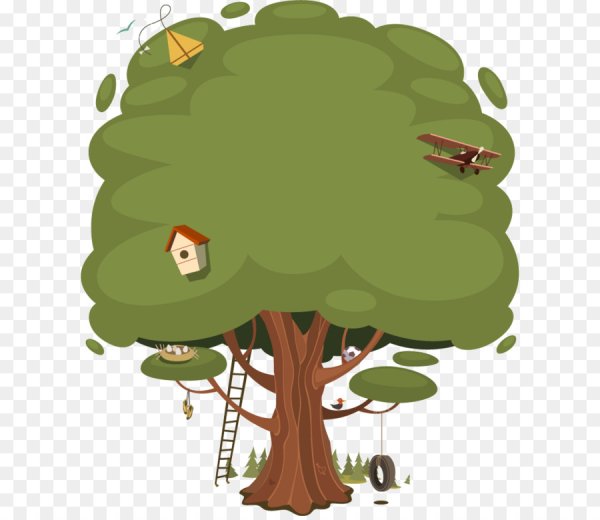 Дерево в иллюстраторе