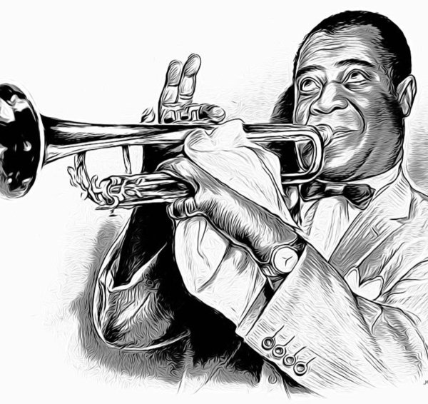 Louis Armstrong арт