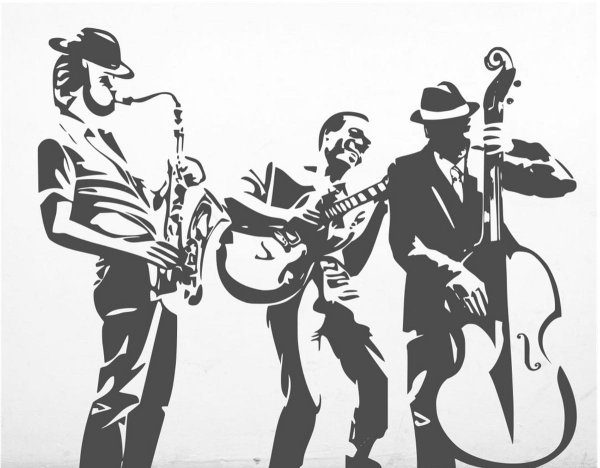 Стилизованные музыканты