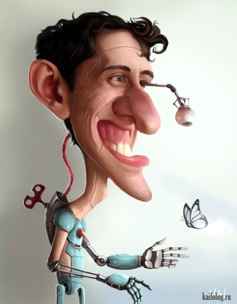 Тиаго Хойсел шаржи звезд