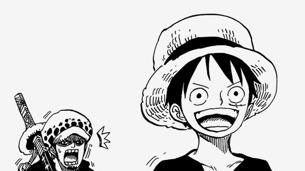 One piece Манга Луффи